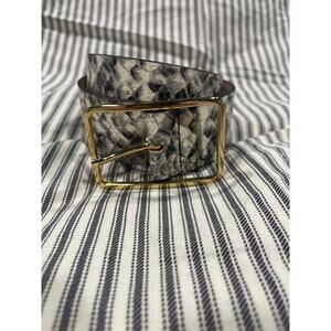 B-low the beltbelt genuine leather  Italy small python‎ women’s B-LOW THE BELT